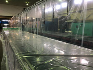 1号機撤去準備