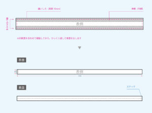加工仕様（はちまき）